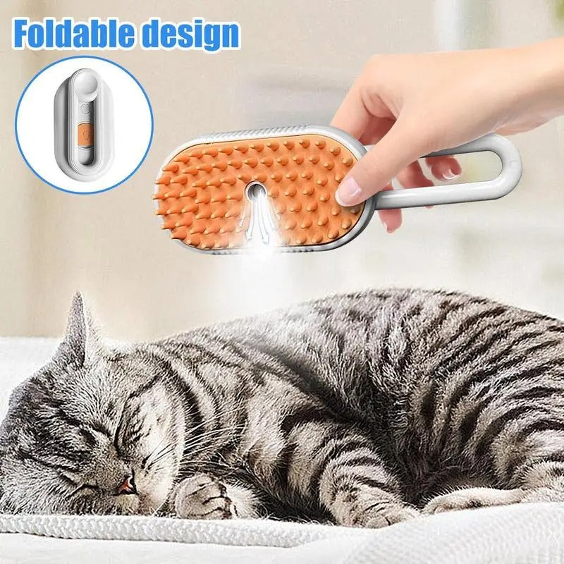 Electric Steamy Pet Brush