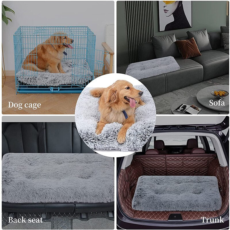 Plush Dog Bed Mat