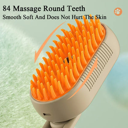 Electric Steamy Pet Brush