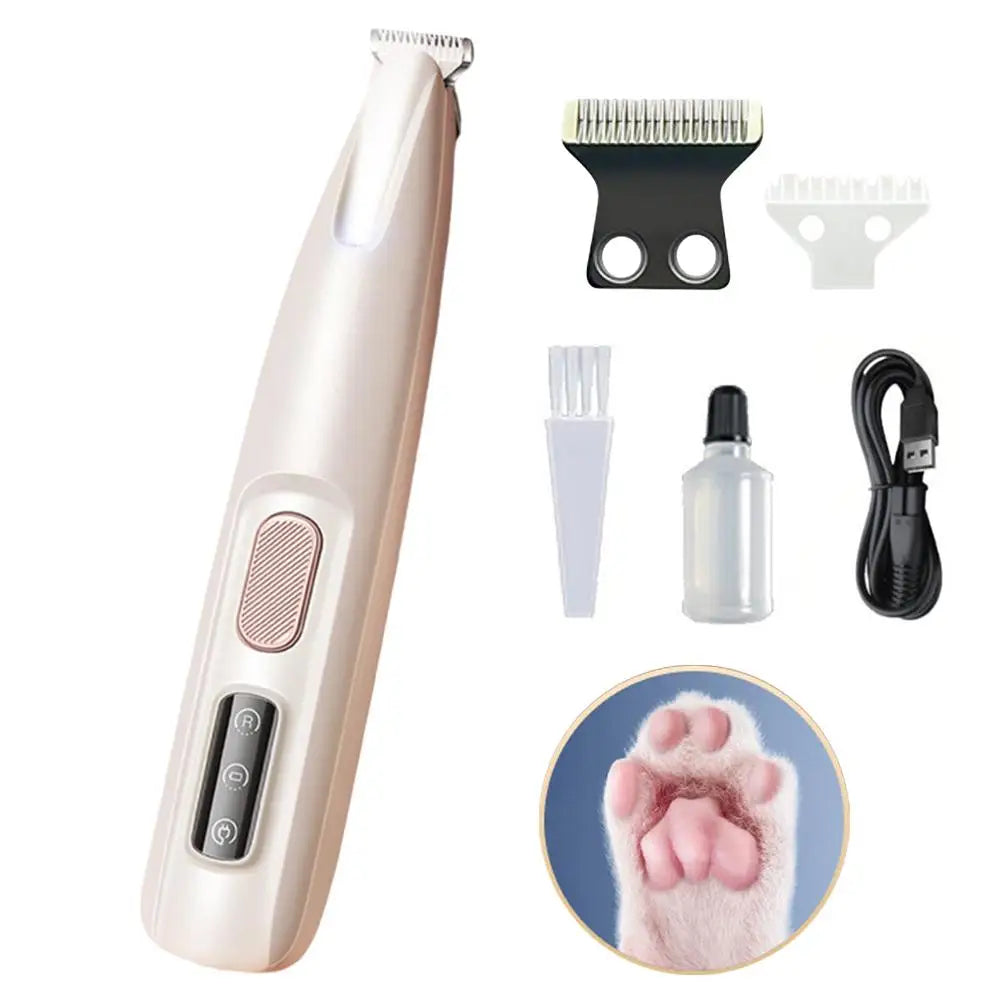 Dog Paw Trimmer With LED Light