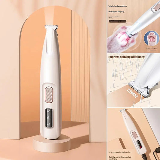 Dog Paw Trimmer With LED Light