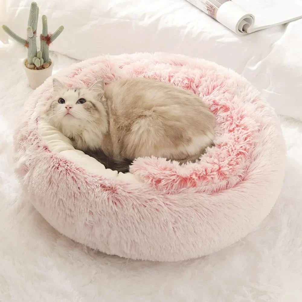 Soft Warm Long Plush Pet Bed