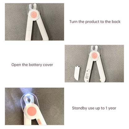 Led Light Pet Nail Clipper